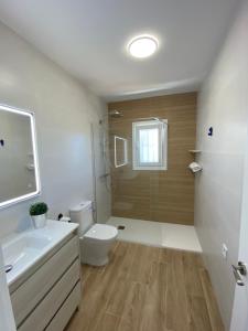 Koupelna v ubytování BEACH HOUSE EL BOSQUE