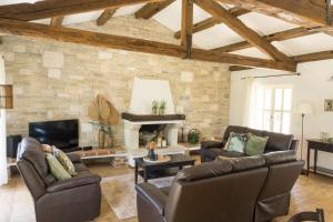 Χώρος καθιστικού στο Villa Melissa - Istrisches Steinhaus mit Pool in guter Lage