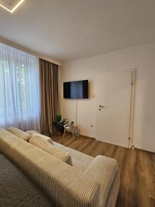 TV a/nebo společenská místnost v ubytování Stadtoase Wels II