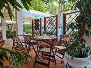 Zahrada ubytování Aparthotel Pineda