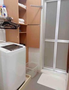 伊勢神宮内宮前一民泊宿 i s e s h i m a 203一最大5名にあるバスルーム