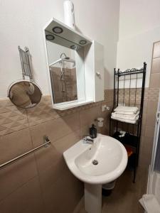 Koupelna v ubytování Tramontana