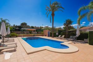 Basen w obiekcie CostaBlancaDreams Casa Colari 4 in Calpe lub w pobliżu