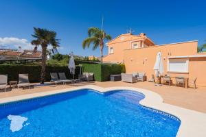 Basen w obiekcie CostaBlancaDreams Casa Colari 4 in Calpe lub w pobliżu