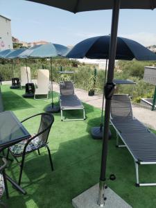 Αίθριο ή υπαίθριος χώρος στο Apartment Kerum Plus Rooftop with Intex Pure Spa