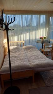 Letto o letti in una camera di Pieni Mökki