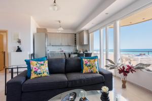 Η κουζίνα ή μικρή κουζίνα στο Seaside Anna Apartment
