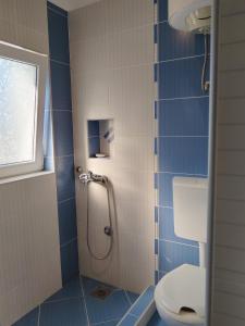 Koupelna v ubytování Apartmanes Volaric M