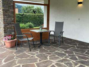 Patio lub wspólna przestrzeń na świeżym powietrzu w obiekcie Appartement Fischer