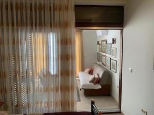 Posezení v ubytování Rozita Seaside Relax Apartments