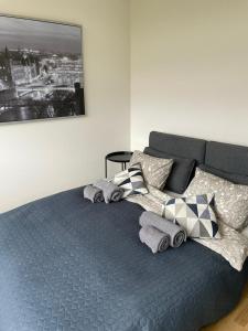 Ένα ή περισσότερα κρεβάτια σε δωμάτιο στο K30 5-6 pers apartment near University