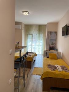 Postelja oz. postelje v sobi nastanitve Apartmani Andrijana