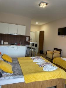 Kuhinja oz. manjša kuhinja v nastanitvi Apartmani Andrijana