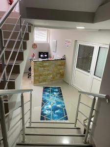 Kuhinja oz. manjša kuhinja v nastanitvi Apartmani Andrijana