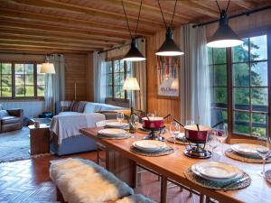 Setusvæði á Chalet Chalet L'Escapade by Interhome