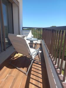 Balkón nebo terasa v ubytování Soleil & Compagnie Cabo Huerto