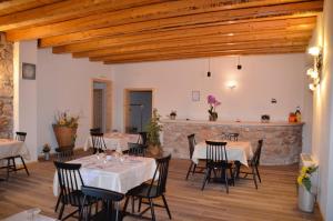Restaurace v ubytování La Caigola