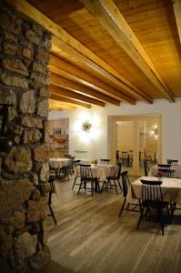Restaurace v ubytování La Caigola