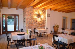 Restaurace v ubytování La Caigola