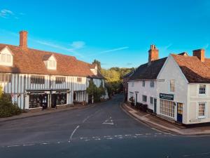 an empty street in an old fashioned town at Lavender Cottage, Clare in Clare