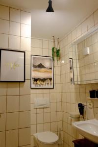 Koupelna v ubytování SchwarzWild - Ferienwohnung und Ferienzimmer + 37 fotografií