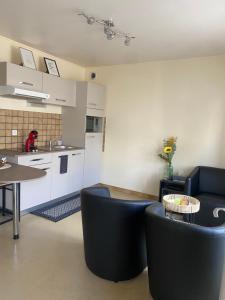 Η κουζίνα ή μικρή κουζίνα στο Confortable et agréable T1 n 2