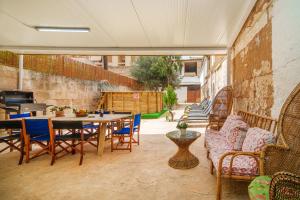 Χώρος καθιστικού στο Casa de Can Virolla Gran