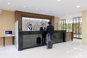 Lobby eller resepsjon på Black Sands Hotel Jeju