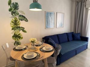 Część wypoczynkowa w obiekcie Przytulny Apartament 100m od plaży