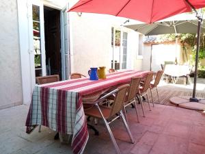 Patio nebo venkovní prostory v ubytování La maison de Félix