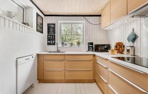 Η κουζίνα ή μικρή κουζίνα στο 2 Bedroom Stunning Home In Gistrup