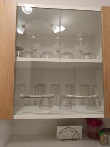 A kitchen or kitchenette at Byala-apartment-valmira