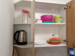 A kitchen or kitchenette at Byala-apartment-valmira