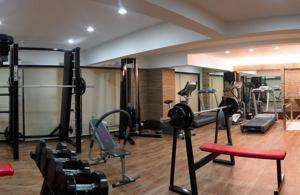 Fitness centrum a/nebo fitness zařízení v ubytování Royal Orchid Golden Suites Pune