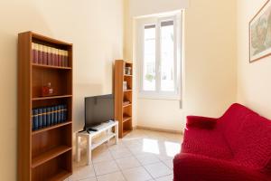 Μια τηλεόραση ή/και κέντρο ψυχαγωγίας στο Sea Front Apartment City Centre