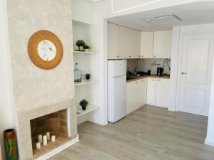 Kuchnia lub aneks kuchenny w obiekcie Przytulny Apartament 100m od plaży