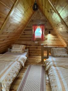 Letto o letti in una camera di Apartman Jegdic-Zabljak