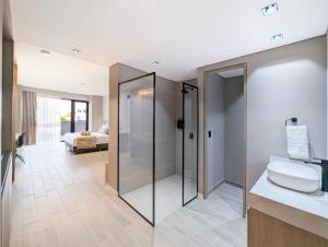 Botanico Hotel y Spa客房内的一张或多张床位