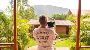 Un paisaje natural cerca del lodge