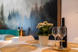 Nápoje v ubytování Luxusní apartmány Domovjanka - VELKÁ STOLOVÁ a MALÁ STOLOVÁ