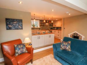 Η κουζίνα ή μικρή κουζίνα στο Seascape Cottage