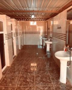 Koupelna v ubytování Luxury Bedouin camp