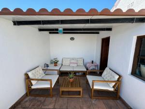 Posezení v ubytování Casa León + 24 fotografií