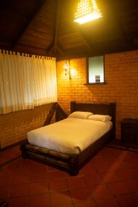 Cama o camas de una habitación en Arrayan y Piedra
