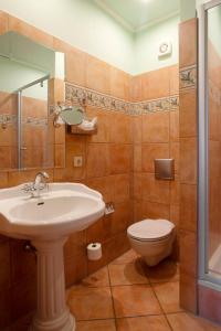 Koupelna v ubytování Werners Boutique Hotel