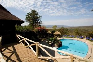 Pogled na bazen u objektu Masai Mara Sopa Lodge ili u blizini