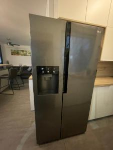 Kuchyň nebo kuchyňský kout v ubytování Apartmenthaus am Seeblick + 11 fotografií