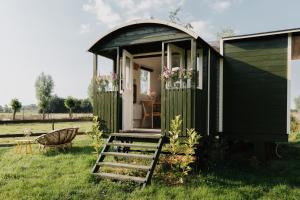 Zahrada ubytování Tiny House De Skure