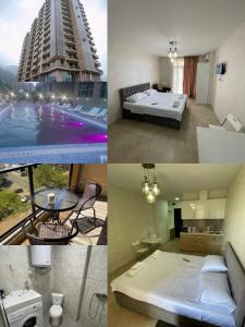 Ένα ή περισσότερα κρεβάτια σε δωμάτιο στο gonio