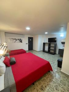 Postel nebo postele na pokoji v ubytování Hotel Ofix